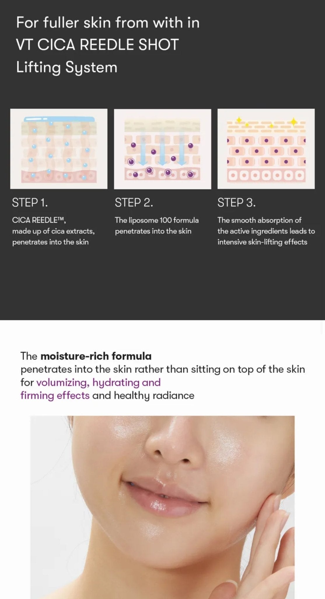 VT Reedle Shot Lifting Serum 30ml