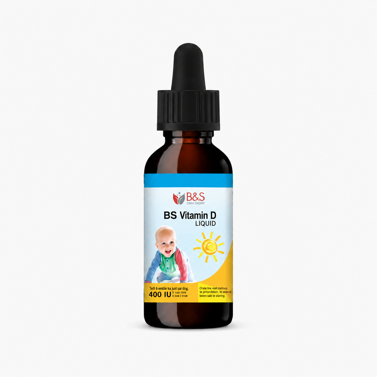 B&S Vitamin D Liquid – 400 IU