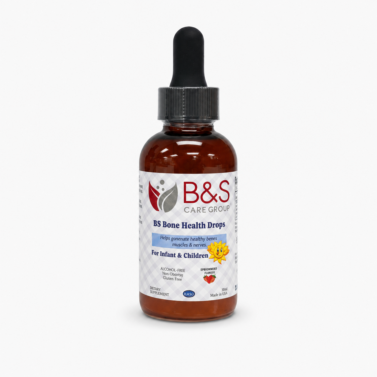 B&S Bone Health Drops – For Infants & Children
