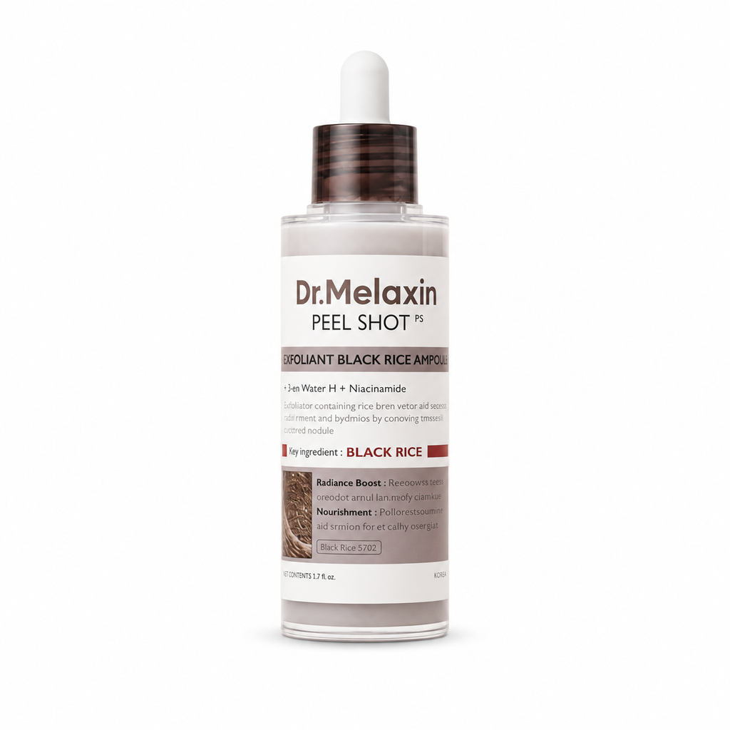 Dr. Melaxin Peel Shot Glow Black Rice Peeling Ampoule