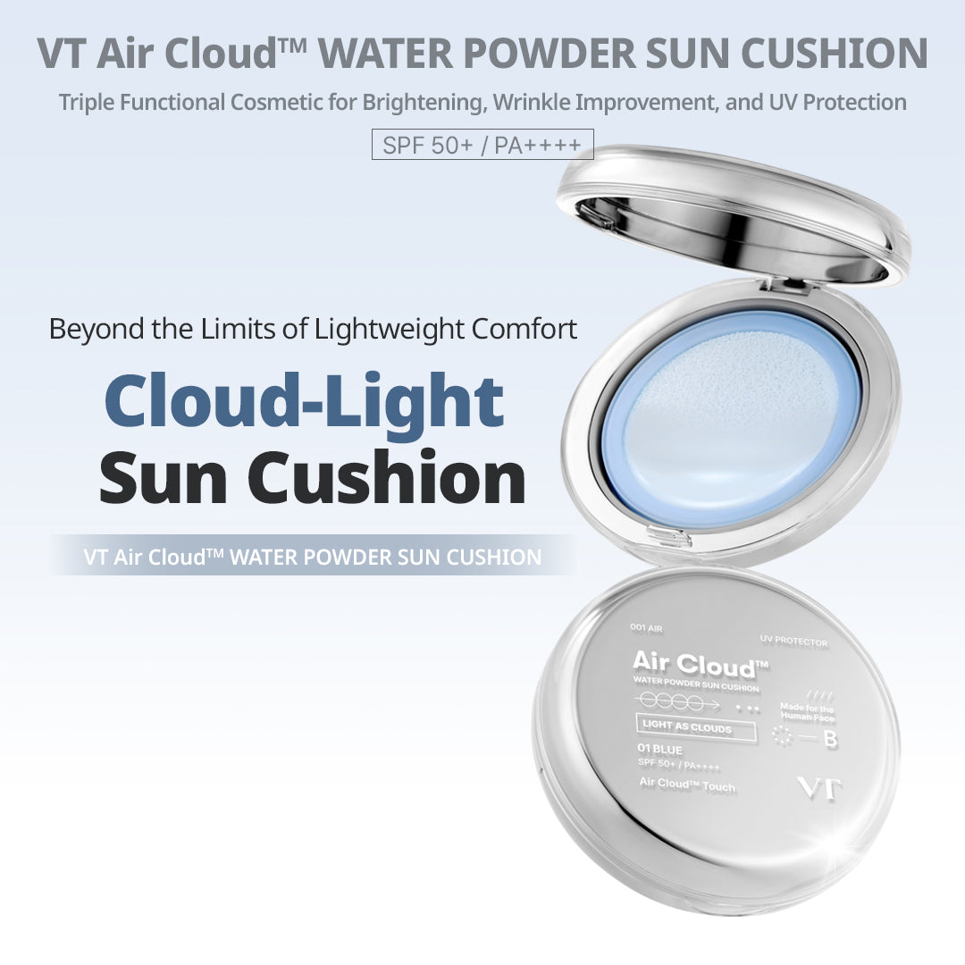 VT AIR CLOUD WATER POWDER SUN CUSHION
