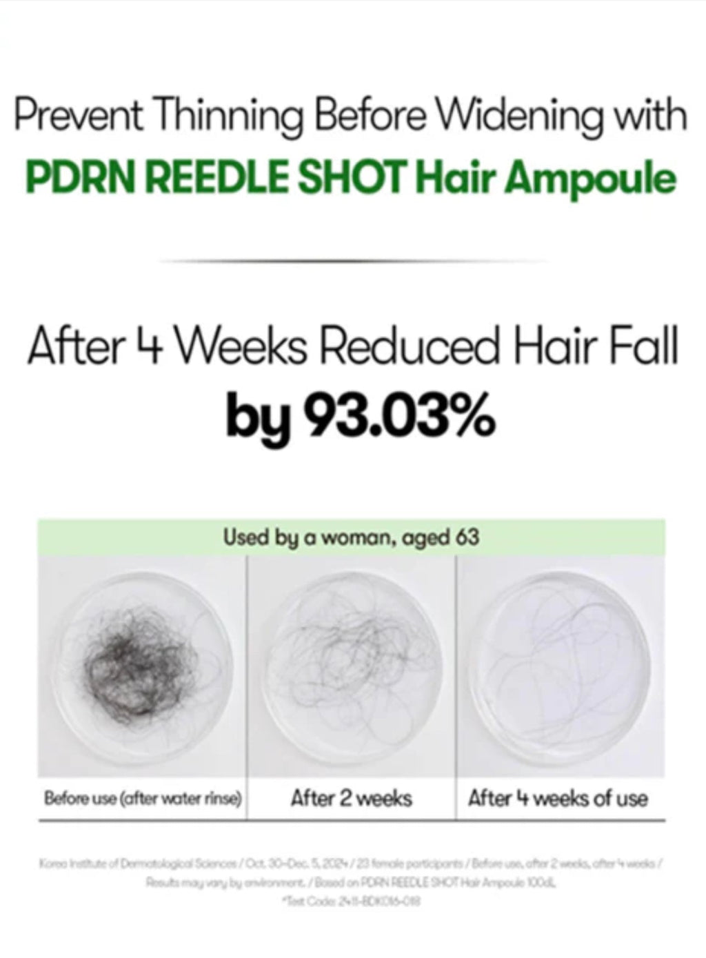 VT PDRN Reedle Shot Hair Ampoule 700dL