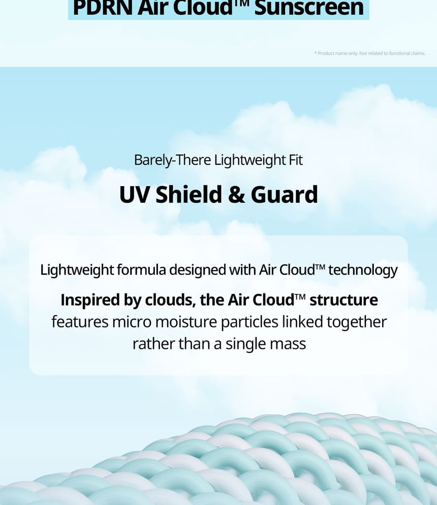 VT PDRN AIR CLOUD SUNSCREEN