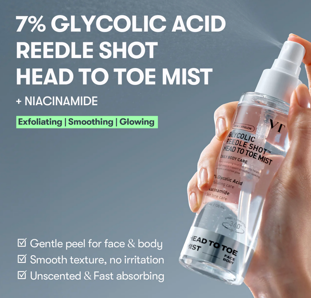 VT GLYCOLIC REEDLE SHOT HEAD TO TOE MIST